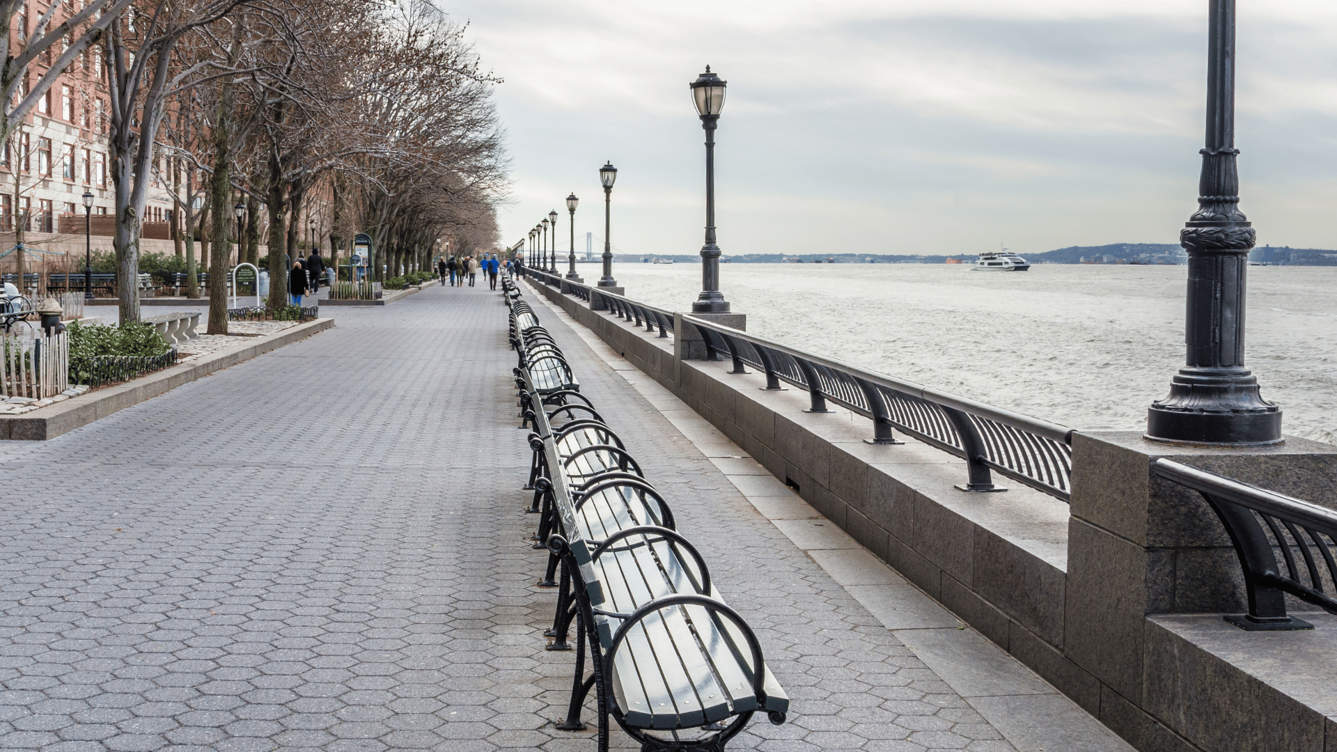 Battery Park in New York, New York