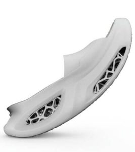 A 3D Printed slide designed by Studio LINQ - printed by ADDMAN Polymer