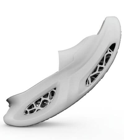 A 3D Printed slide designed by Studio LINQ - printed by ADDMAN Polymer