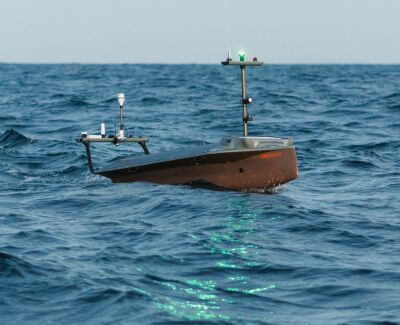 The Seasats Lightfish is their flagship autonomous vessel