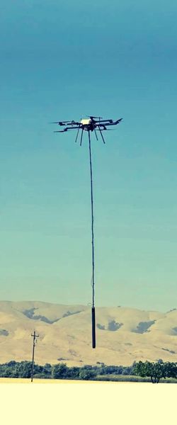 A drone attachment called Magniphy is made with 3D printed parts. 