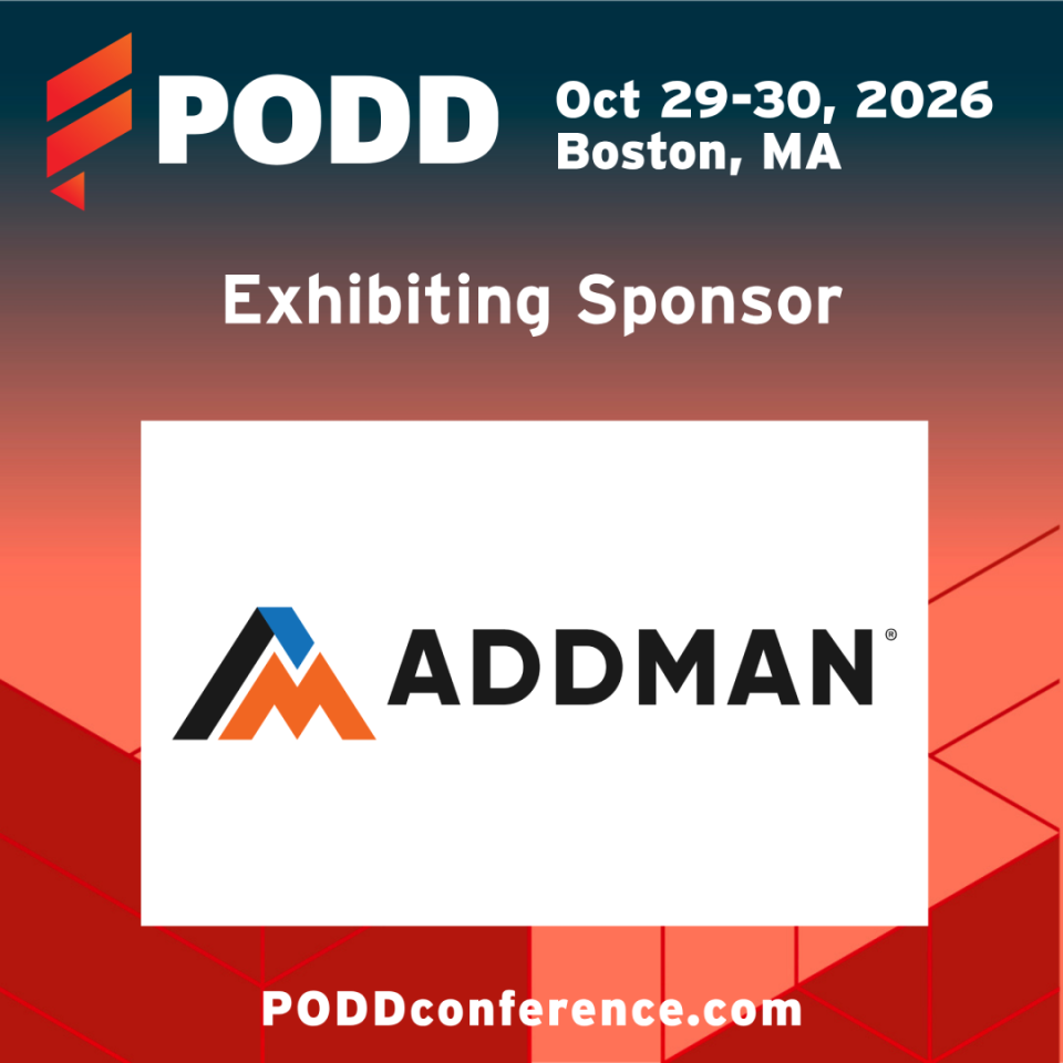 ADDMAN Booth 629 at PODD Conference